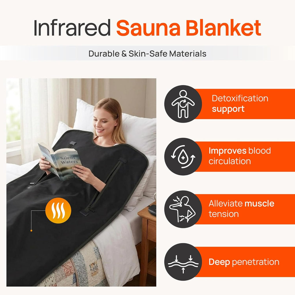 Infrared Sauna Blanket | Far Infrared Heat for Relaxation