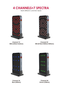 Red light therapy panel 7 wavelength