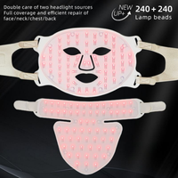 LED Face and Neck Light Therapy Mask