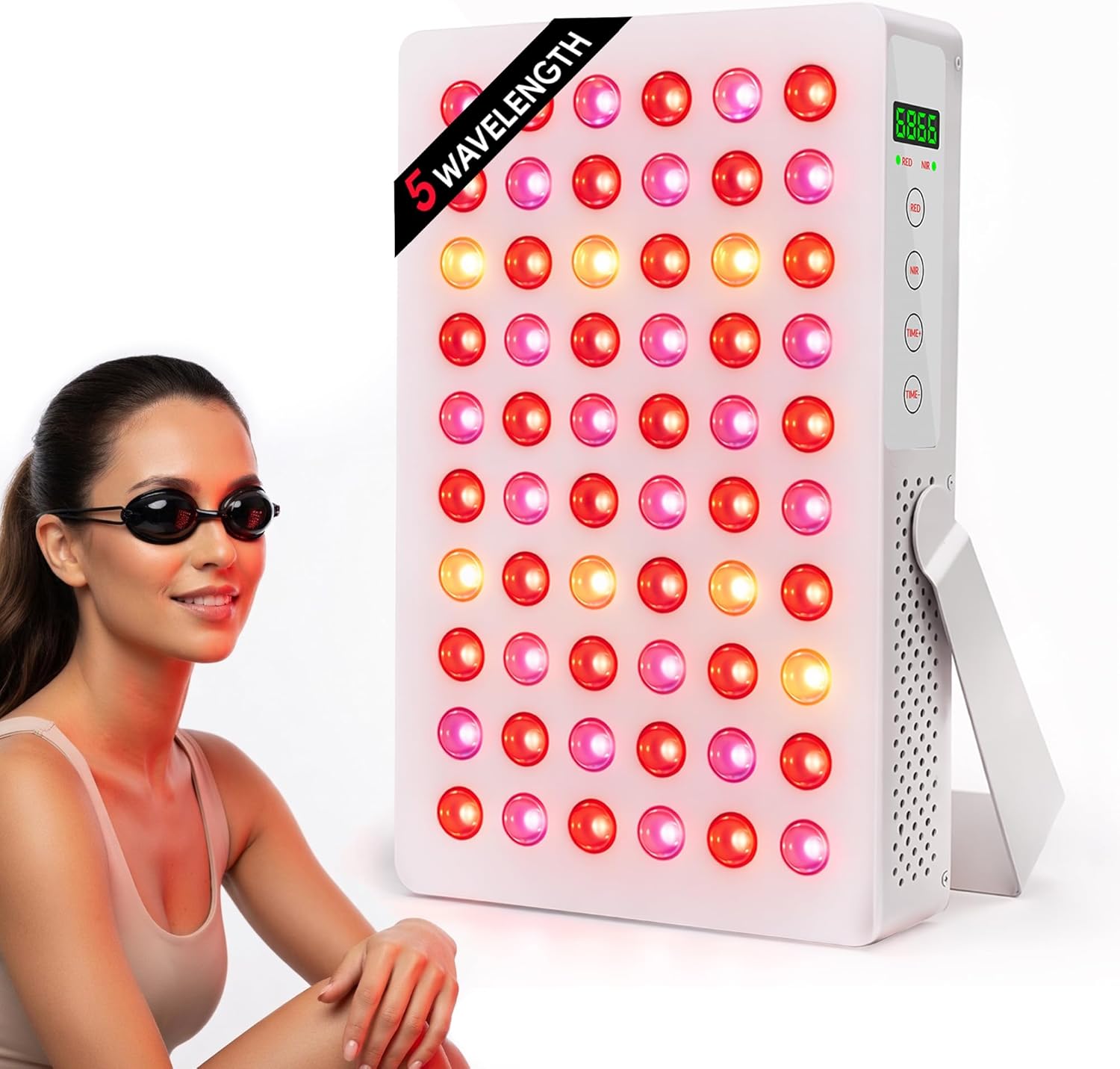 Red Light Panel – 5 Wavelength Red Light Therapy Lamp – biomode